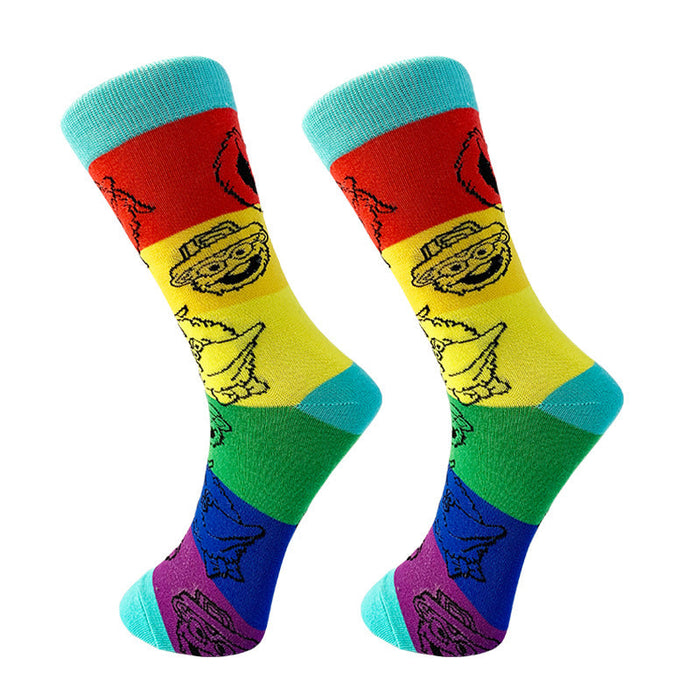 Wholesale Cotton Cartoon Tube Socks JDC-SK-YiYan008