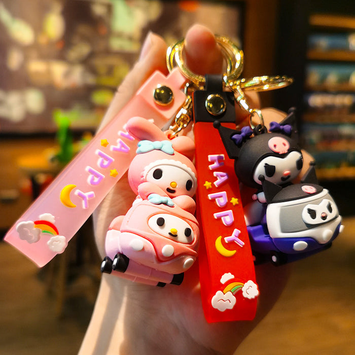 Wholesale Cartoon Silicone Doll Keychain JDC-KC-Tingm288