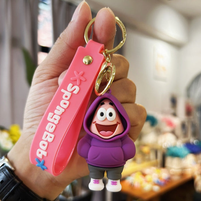 Wholesale PVC Cartoon Doll Keychain JDC-KC-WuYi080