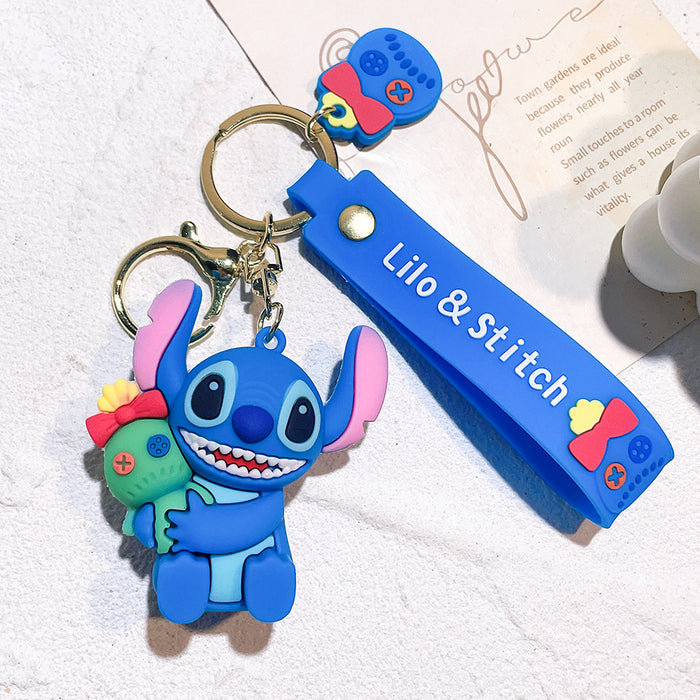 Wholesale PVC Cartoon Doll Keychain JDC-KC-Qiwei021