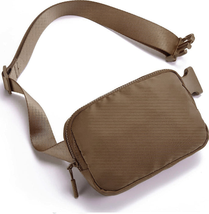Wholesale Waist bag polyester waterproof chest bag outdoor sports running polyester waist bag men and women mobile phone waist bag