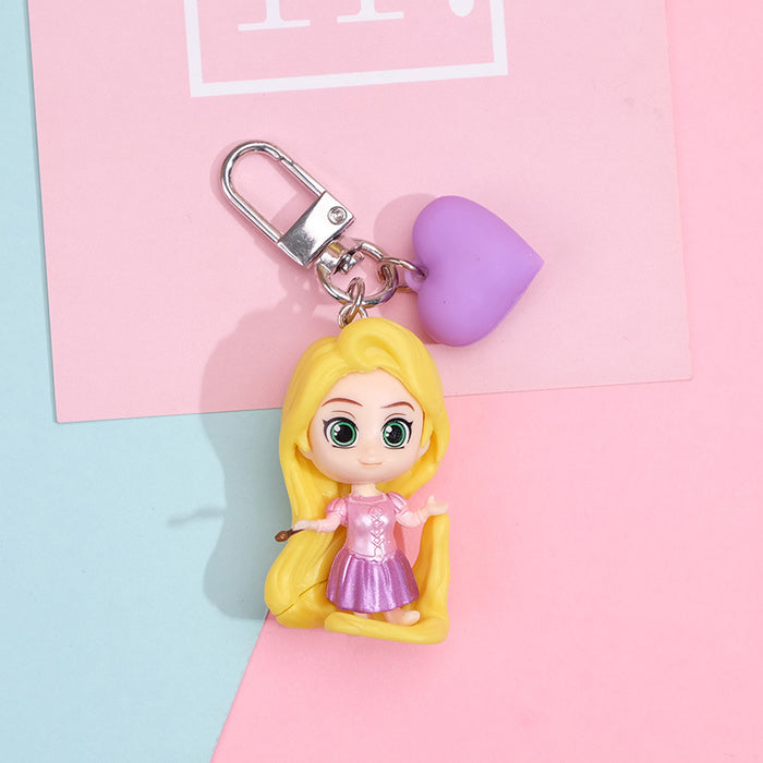 Wholesale Cartoon Doll Resin Keychain JDC-KC-QingMou003