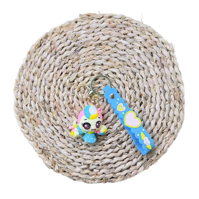 Wholesale Cute Cartoon 3D Keychain Pendant PVC Bag Charm Backpack Accessory Party Gift
