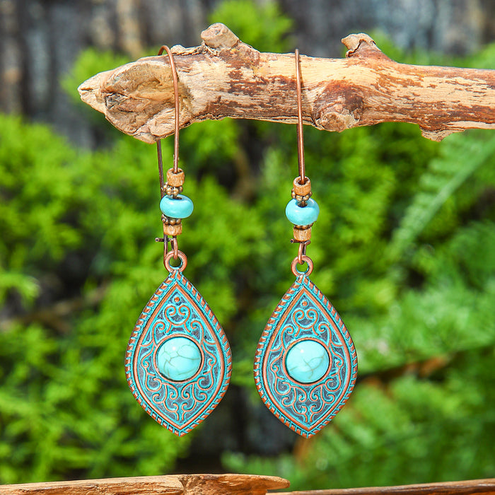 Wholesale Geometric Alloy Tassel Earrings for Women Party Wear Fashion Accessory MOQ≥2