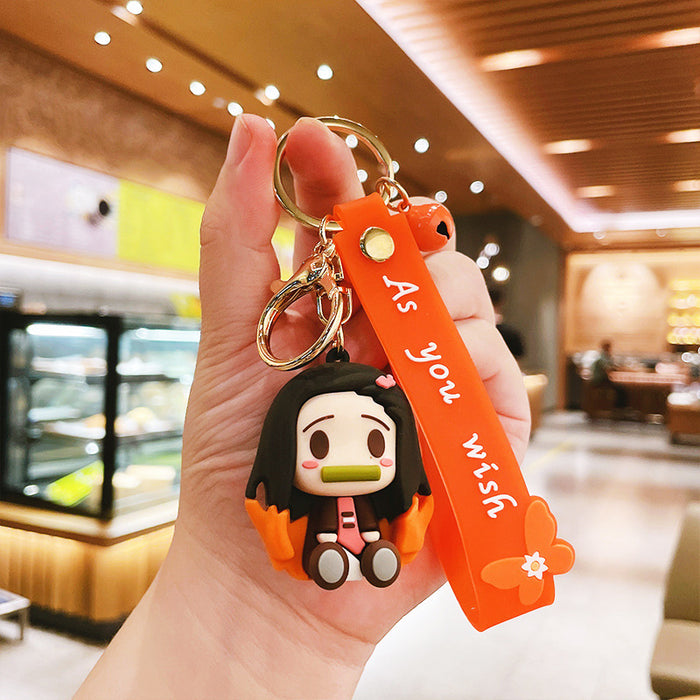 Wholesale Cute PVC Keychain Pendant JDC-KC-MLZ001