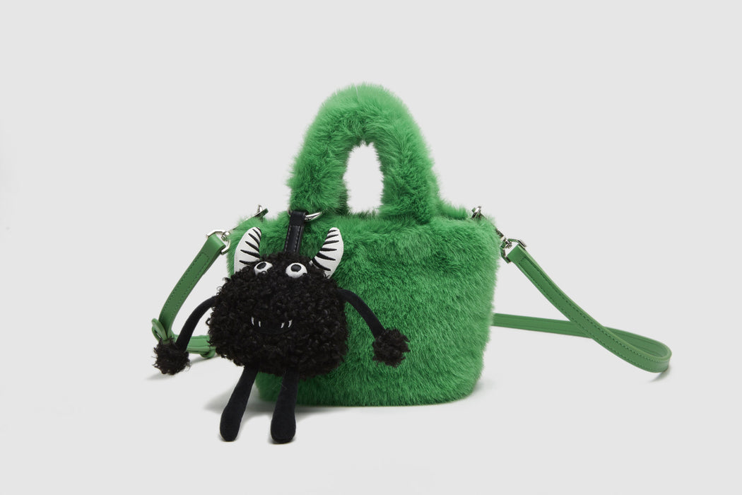 Wholesale Cute Little Monster Plush Shoulder Bag JDC-SD-DRS013