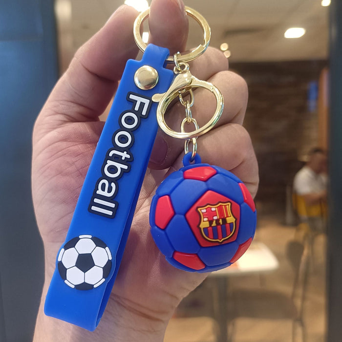 Wholesale Cartoon Soccer Keychain