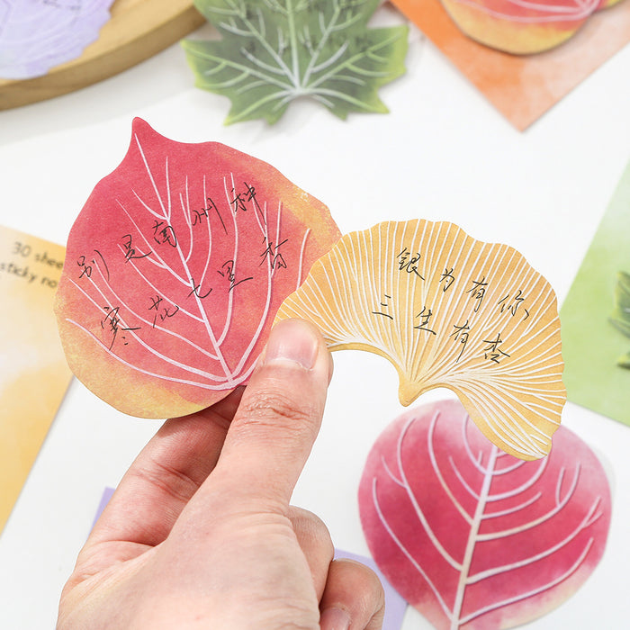Wholesale Leaves Notes Leaves Sticky  Notes