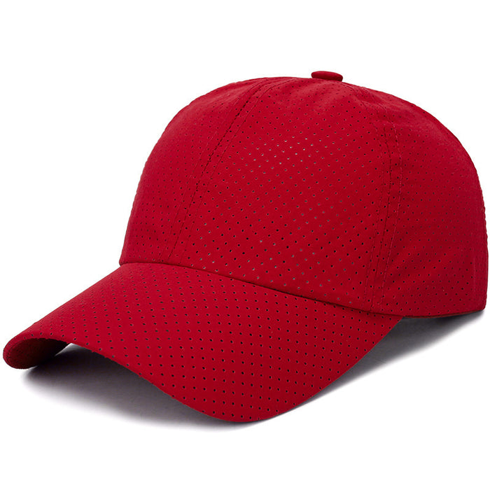 Wholesale Hat Men's Summer Thin Quick-drying Light Plate Cap Outdoor Breathable Baseball Cap Women