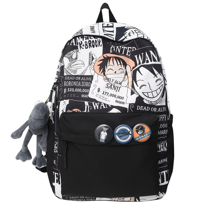 Wholesale Cartoon Prints Nylon Backpack (F) JDC-BP-Likuan002