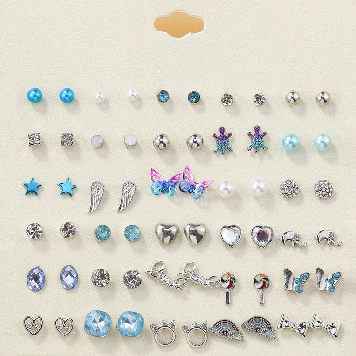 Wholesale Multiple Pairs of Bow Flowers Earrings