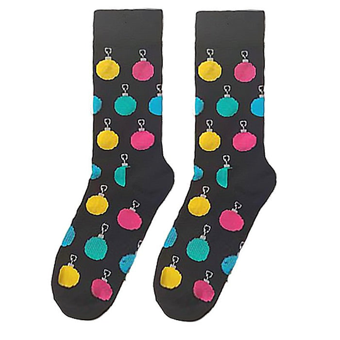 Wholesale Octopus Animal Pizza Food Cartoon Cotton Middle Socks JDC-SK-HuiHe043