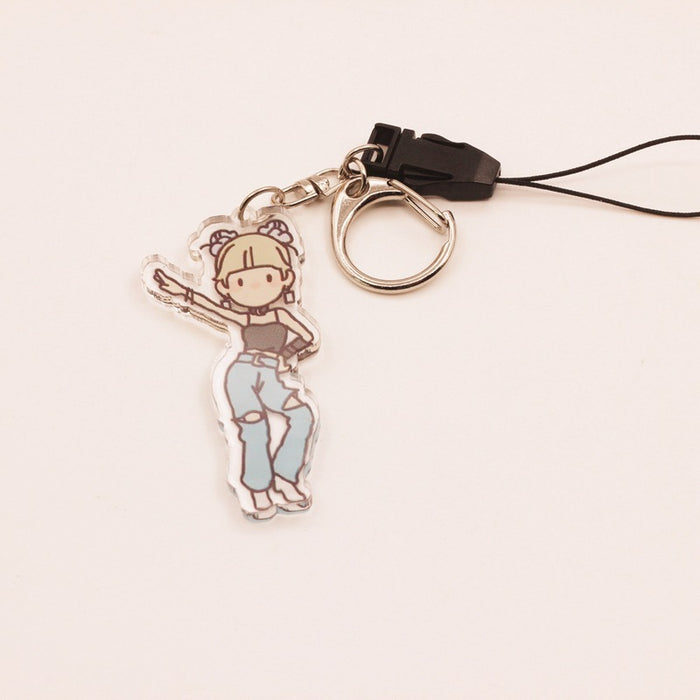 Wholesale Cartoon Acrylic Keychain JDC-KC-HanTian026