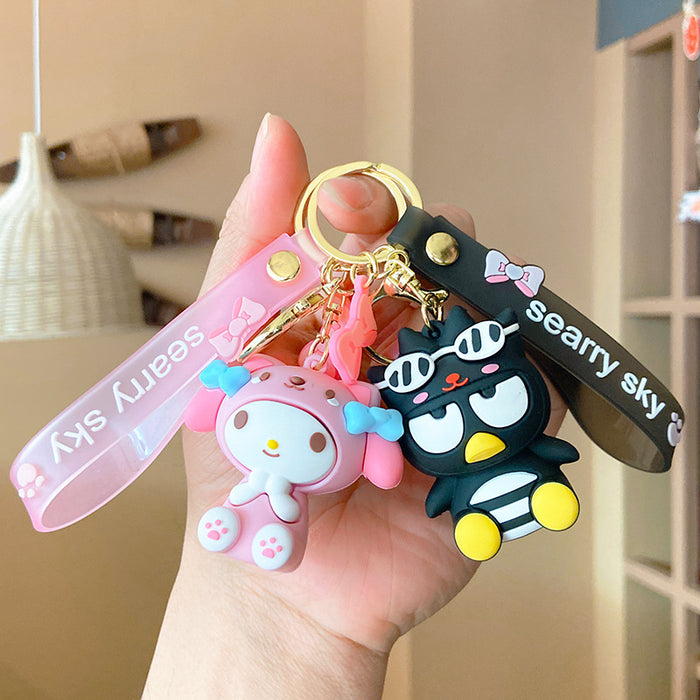 Wholesale  Cartoon Doll PVC Keychain JDC-KC-RunX004