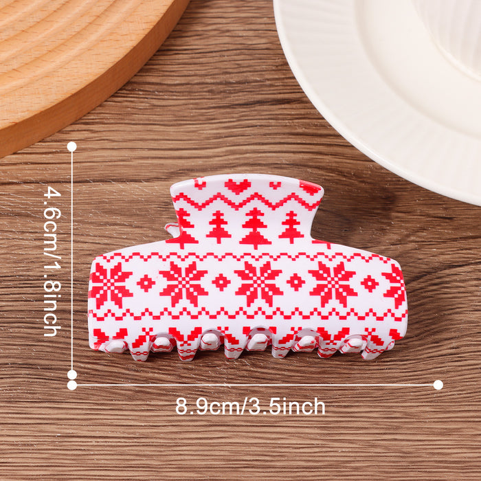 Wholesale Ornament Christmas red grab clip