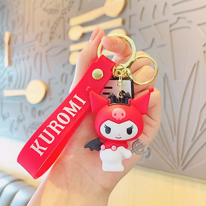 Wholesale Silicone Cartoon Doll Keychain (S)JDC-KC-JiShi005