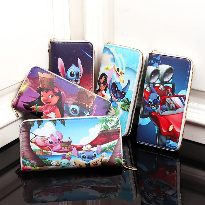 Wholesale PVC Cartoon Multi-compartment Card Slot Men's Wallet JDC-WT-BenF001