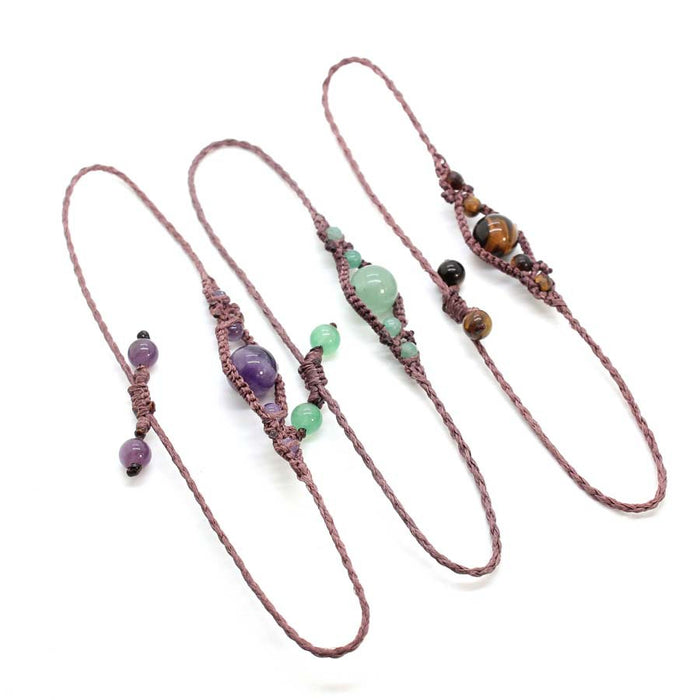 Wholesale Angel Eye Handmade Crystal Bead Bracelet Adjustable Retro New Chinese Style Jewelry Accessory Unisex Casual Gift