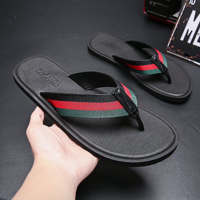 Wholesale Large Non-slip Soft Sole Wear-resistant Flip-up Men's Sandals JDC-SP-BuYG001