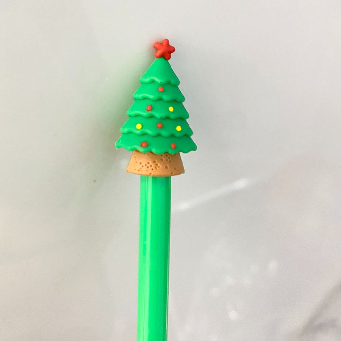 Wholesale Christmas gel pen carbon pen primary school student gift prize Christmas stationery gift water pen