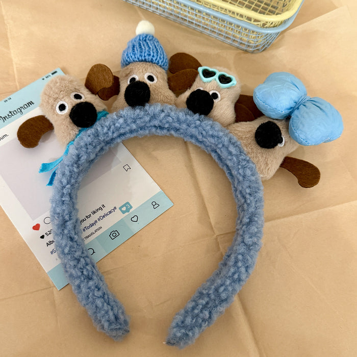 Wholesale  Sweet and Cute Cartoon Puppy  Headbands
