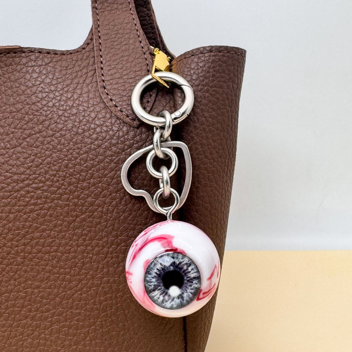 Wholesale Resin evil eye keychains