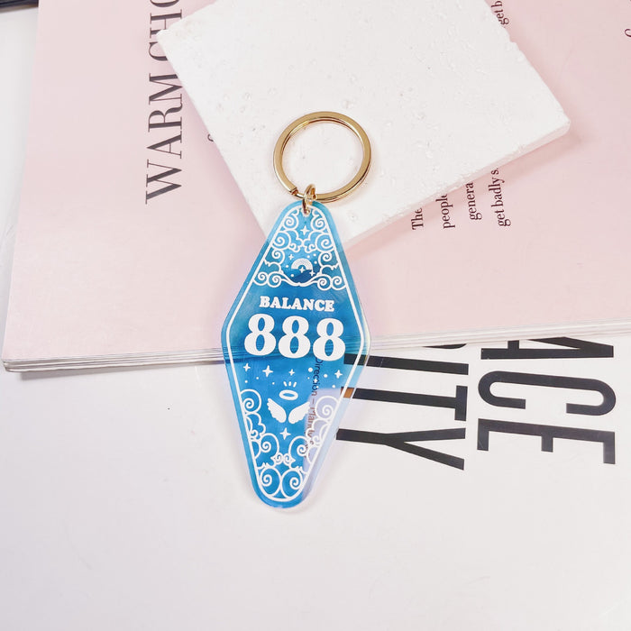 Wholesale Acrylic Diamond Keychain JDC-KC-JiaYi001