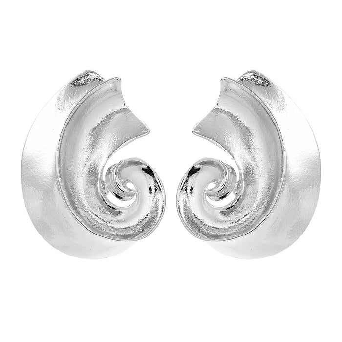 Wholesale Threaded Alloy Earrings JDC-ES-JL205