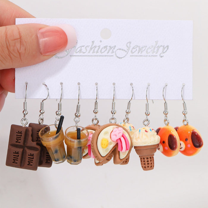 Wholesale Earrings Pendant Drop Glaze Butterfly Earrings Children's Cartoon  Earrings