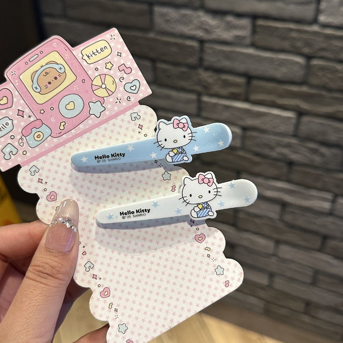 Wholesale Cute Star Print Colorful Cartoon Hair Clips