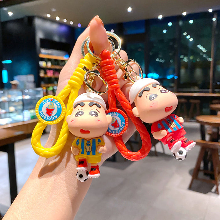 Wholesale Cartoon Glue Doll Keychain JDC-KC-Gongz046