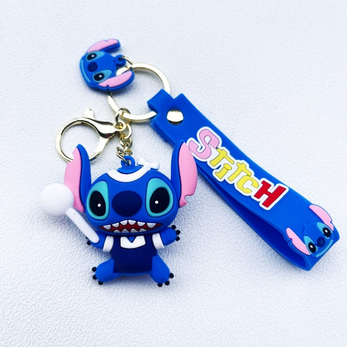 Wholesale PVC cartoon doll Keychain JDC-KC-WuYi090