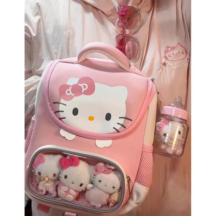 Wholesale Cute Backpack Girl's Heart Large Capacity Pain Bag Cartoon Sweet All-match Student Small Schoolbag Backpack Bag