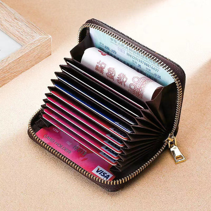 Wholesale organ card bag multi-card large capacity ID bag card set factory direct small coin purse