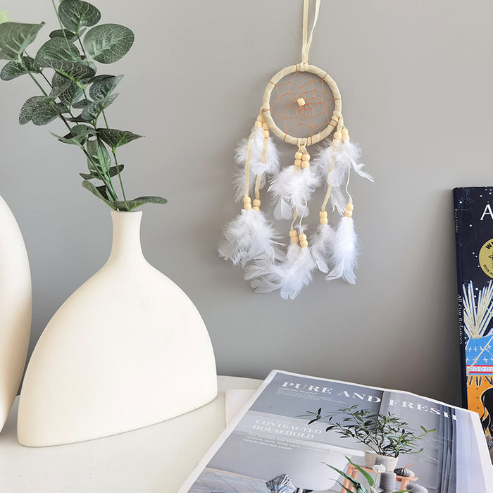 Wholesale Dreamcatcher Feather Wall Decor Handmade Home Decorative