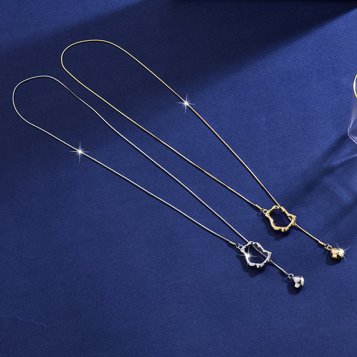 Wholesale necklace women geometric tassel clavicle chain Accessories