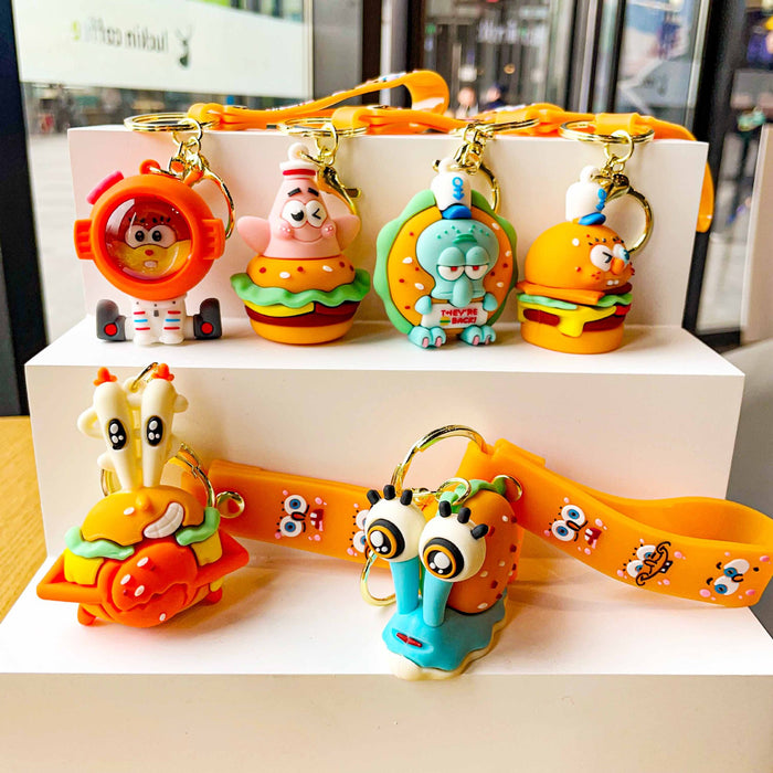 Wholesale PVC Cartoon Cute Keychain JDC-KC-LeZi025