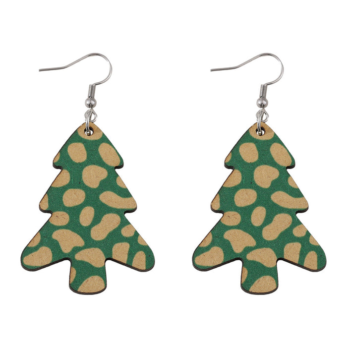 Wholesale  Christmas Tree Pendant Earrings