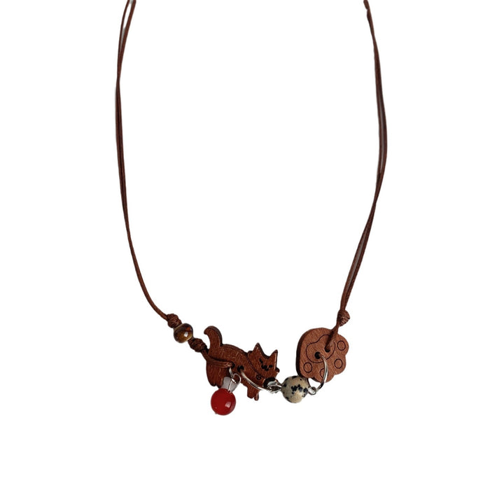 Wholesale Pendant necklace cute niche creative design sweater chain personalized versatile accessory