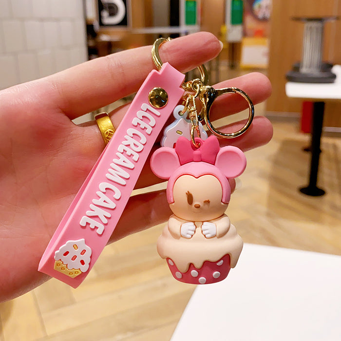 Wholesale PVC Cartoon Doll Keychain JDC-KC-NLu016