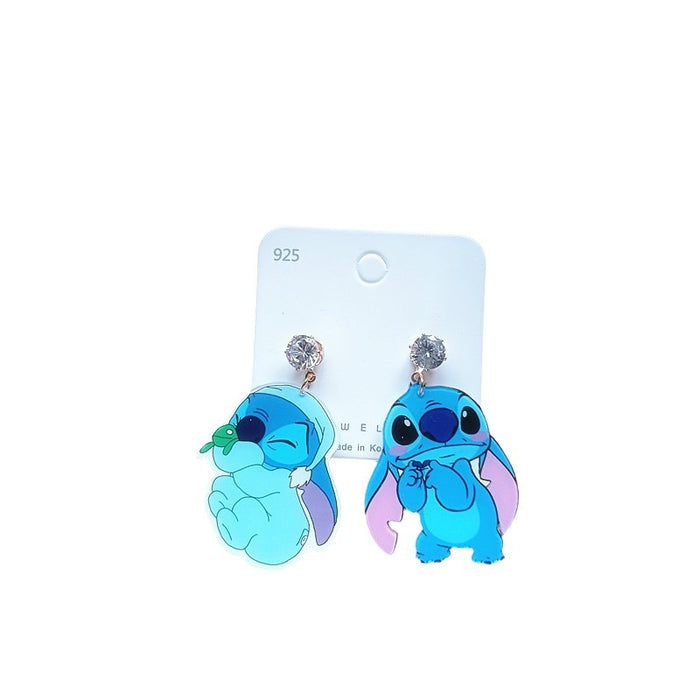 Wholesale Cute Acrylic Cartoon Earrings JDC-ES-Xiaox017