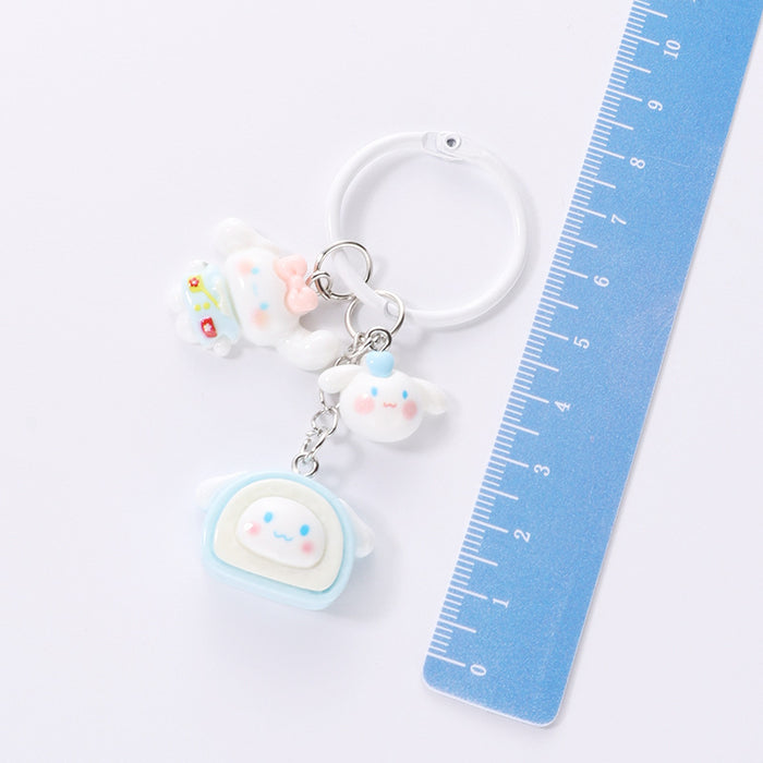 Wholesale Card Ring Cute Pendant Keychain (S) JDC-KC-HuiM002