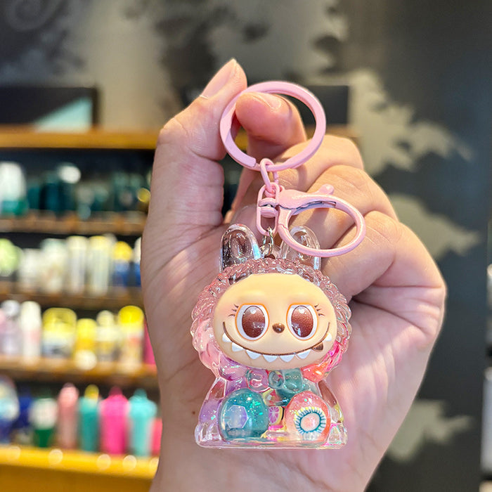 Wholesale Crystal Drift Bottle Keychain Pendant