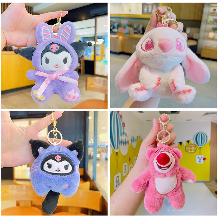 Wholesale Plush Doll Keychain JDC-KC-KuM021