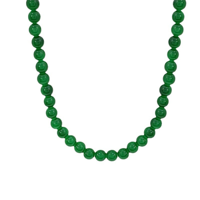 Wholesale Beaded collarbone chain, high-end necklace, niche, light luxury necklace