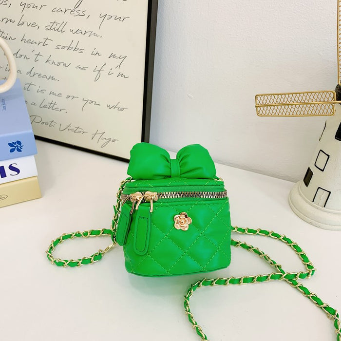 Wholesale Golden Camellia Mini Crossbody Bag for Parent-Child