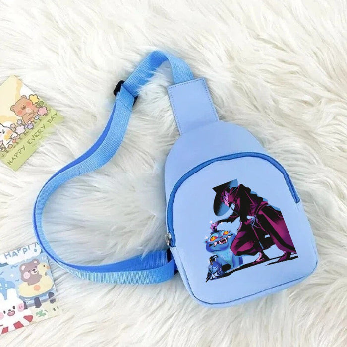 Wholesale Cute candy-colored PU leather shoulder bag suitable for both boys and girls