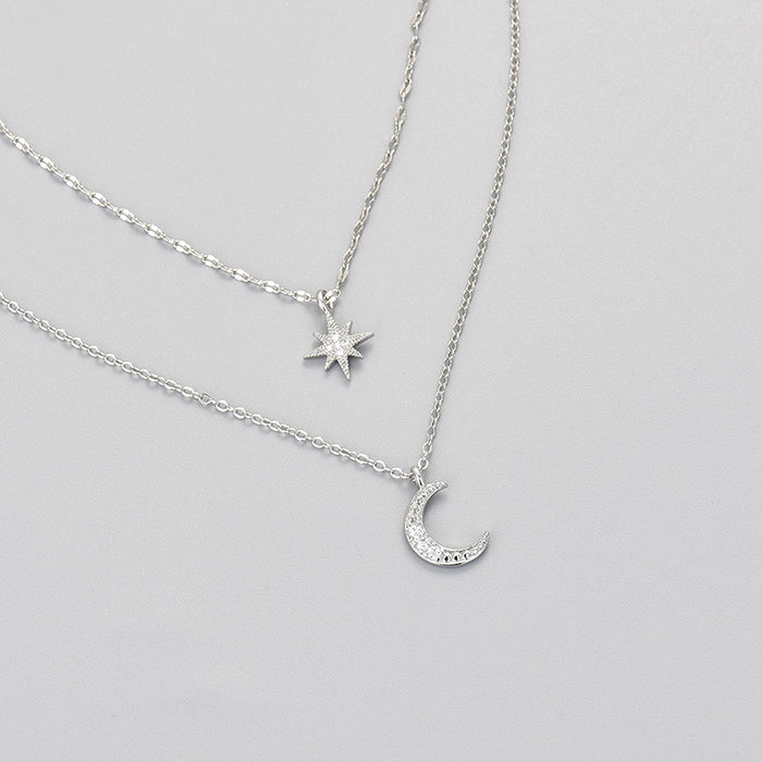Wholesale Double layered necklace collarbone chain