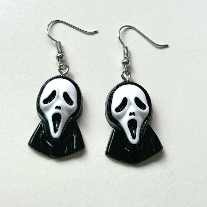 Wholesale Halloween Pumpkin Skull Ghost Earrings JDC-ES-Zhanh009