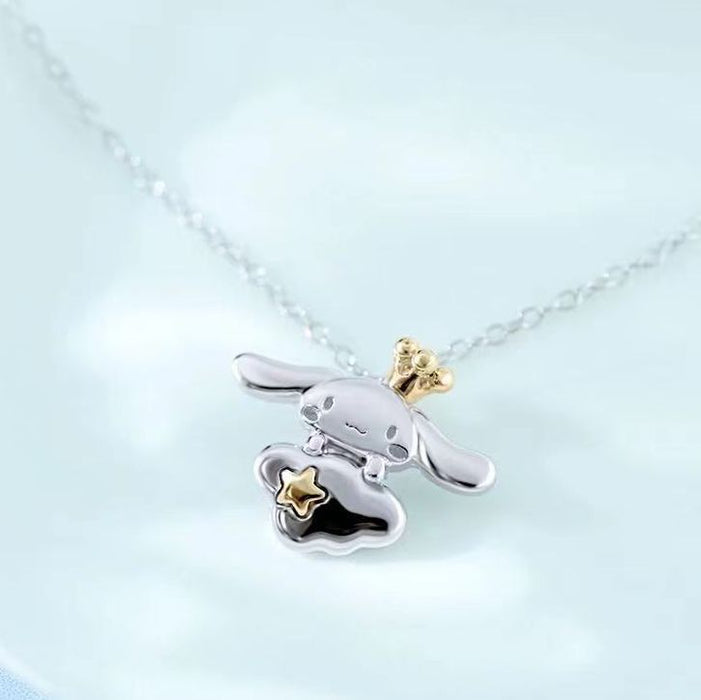 Wholesale New niche design cloud versatile light luxury pendant necklace